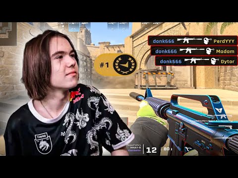 donk Returns To FACEIT After Major | 4400 ELO