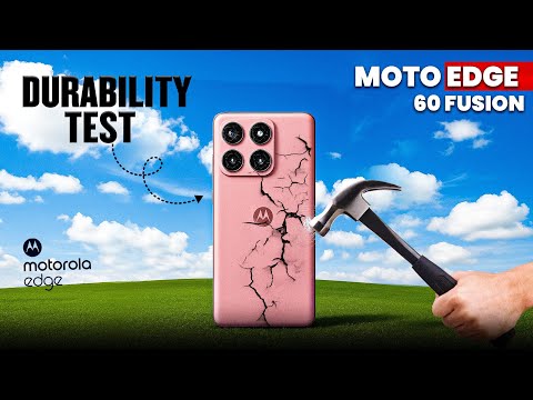 Moto Edge 60 Fusion durability test Drop test military grade MIL-STD 810H Test