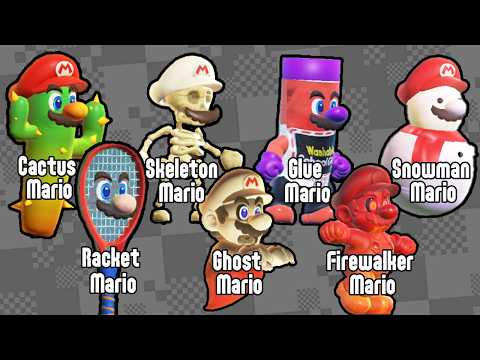 I made NEW WONDER TRANSFORMATIONS in Mario Wonder