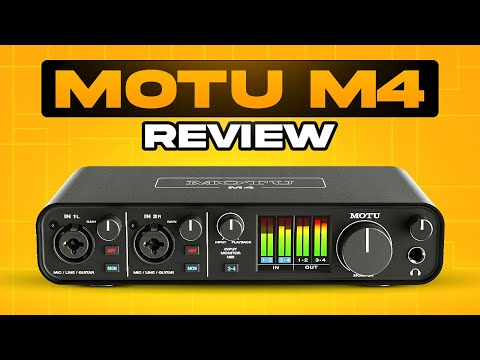 MOTU M4 | Top Tier Audio Interface | Full Review
