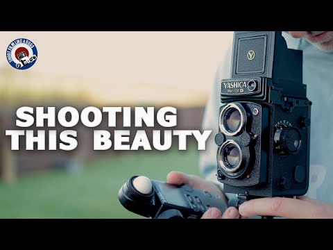 Shooting a Twin Lens Reflex. These cameras are so cool!