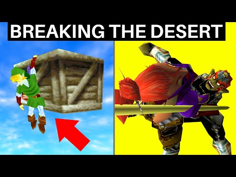 Weird Unreachable Areas in Zelda’s Desert