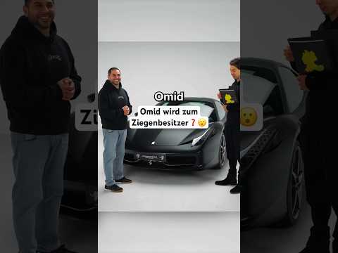 Omid bekommt eine Ziege vom Verkäufer geschenkt #omidmouazzen #autohandel