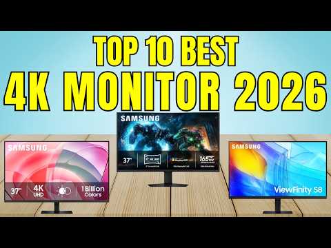 Best 4k Monitors 2026 – Must Watch Before You Buy One!