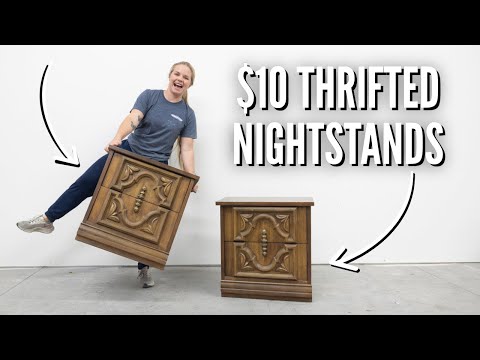 Designer Looking Furniture on a Thrift Store Budget