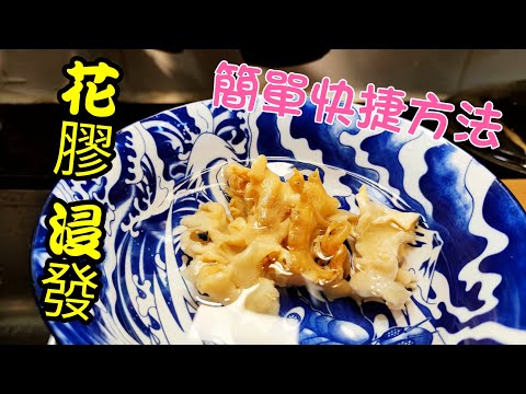 〈職人吹水〉花膠浸發簡單快捷方法 如何選購 花膠滋陰養顏  @Singsingkitchen