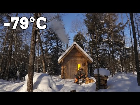 Surviving –79°C: Building a Warm Shelter Deep in the Forest