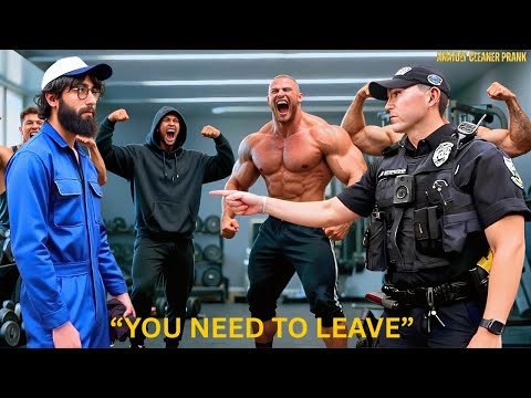 BODYBUILDERS Laughed at ANATOLY 32KG Mop Until He Did This... | Anatoly Gym Pranks