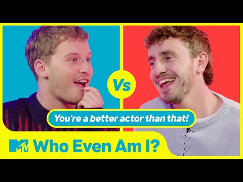 “Am I Pedro Pascal?” Paul Mescal & Fred Hechinger Play “Who Even Am I?” 😂 | Gladiator 2 | MTV Movies