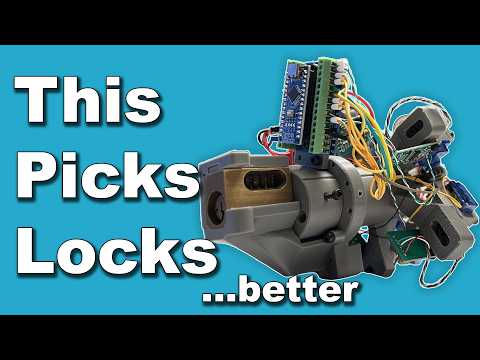 making a robot that uses physics to pick locks