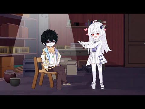 我只是和哑巴千金对视了两秒半，下一秒竟被五花大绑扔进地下室，本以为遇到了病娇，没想到她竟是娇软可欺的小甜妹！#沙雕动画