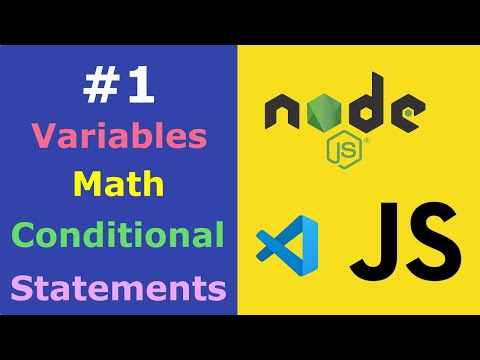 Learning JavaScript Fundamentals Part 1 | Variables | Operations | Conditional Statements