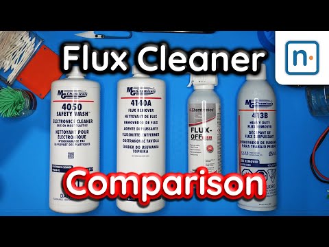 Flux Cleaner Comparison