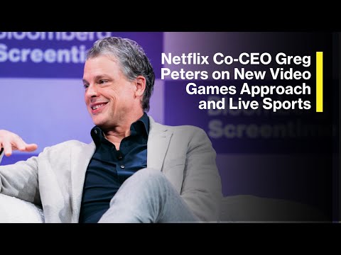 Netflix Co-CEO Greg Peters on New Video Games Approach and Live Sports Push
