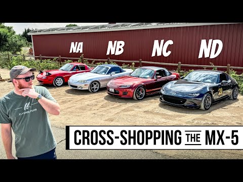 Cross shopping Miatas! Which generation is best?