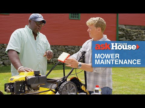 Gas Mower Maintenance 101 | Ask This Old House