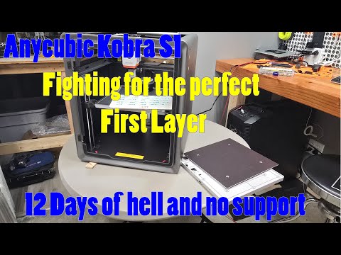 Kobra S1 Combo: My 12-Day Fight for a Perfect First Layer