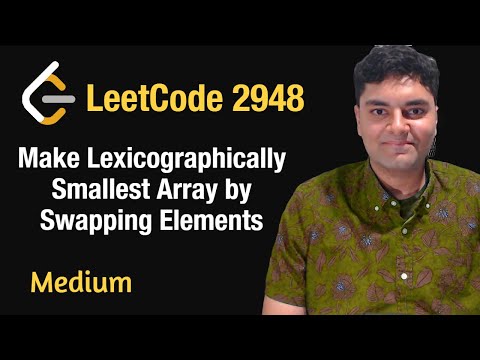 Make Lexicographically Smallest Array by Swapping Elements - Leetcode 2948 - Python