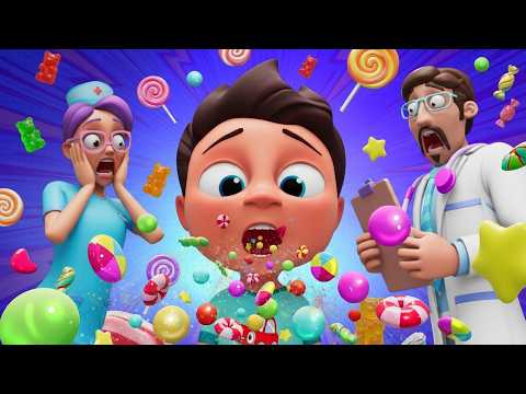 Zu viele Süßigkeiten! Lied für Kleinkinder 🍭 Deutsche Lernlieder für Kinder 🎶 Baby Berry
