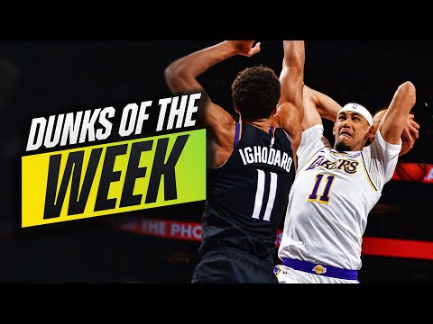 The TOP Dunks of Week 8 | 2025-26 NBA Season