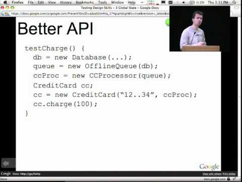 The Clean Code Talks - "Global State and Singletons"