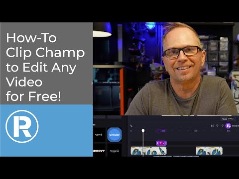 How to use Microsoft's FREE Video Editor - Clipchamp Beginners Tutorial