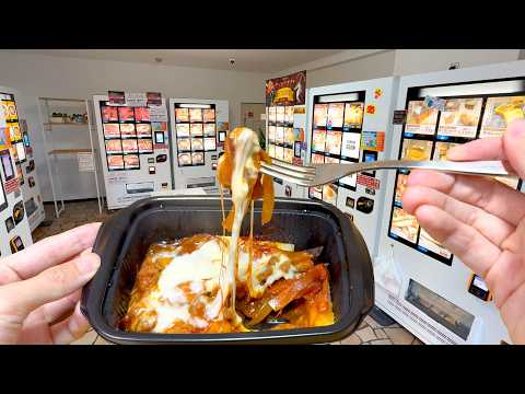 Japan’s Unique Frozen Food Vending Machines 🍜 🍞