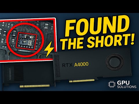 Nvidia RTX A4000 | Short Circuit Repair β Fixed!