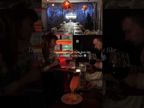 Raclette restaurant in Paris📍Hot Spots by Richesmont in the 11th 🧀🫕 (see pinned comment ⬇️)
