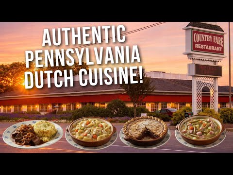 Dinner at Country Fare Restaurant - Myerstown, PA!