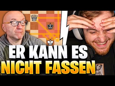 😂🤯SCHACH PROFI VERZWEIFELT KOMPLETT als ER UNSER SPIEL SAH... | Trymacs Stream Highlights