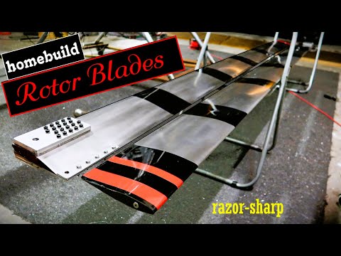 Main Rotor Blades EXPERIMENTAL HELICOPTER BUILD SERIES (Part 60)