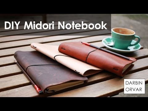 DIY Midori Style Travelers Notebook
