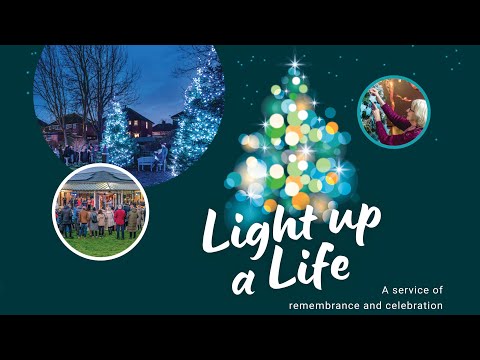 Trinity Hospice Light up a Life 2025 Virtual Service