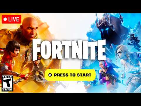 *NEW* FORTNITE SEASON 2 UPDATE OUT RIGHT NOW!! NEW BATTLE PASS, NEW MAP & MORE! (Fortnite LIVE)
