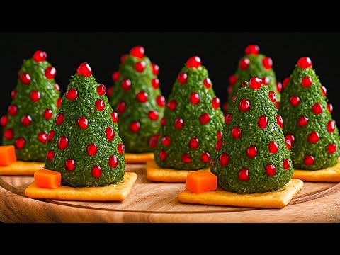 A festive appetizer in 5 minutes!  A Christmas treat 🌲