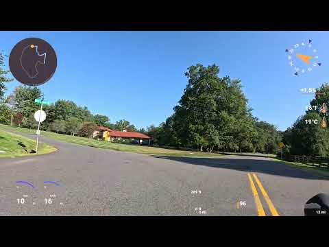 37 min video:  Cycling Mountain Road in Prince William County Virginia with telemetry overlay