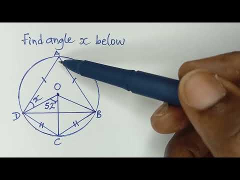 Special Method Applied in this Circle Geometry Problem. 