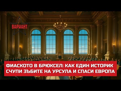 ФИАСКОТО В БРЮКСЕЛ: КАК ЕДИН ИСТОРИК СЧУПИ ЗЪБИТЕ НА УРСУЛА И СПАСИ ЕВРОПА,  Вариант #739