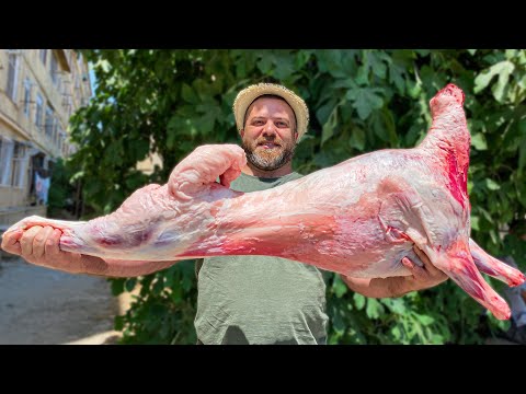 I cooked a Dinner from A WHOLE LAMB! The recipe of the National dish BUGLAMA!