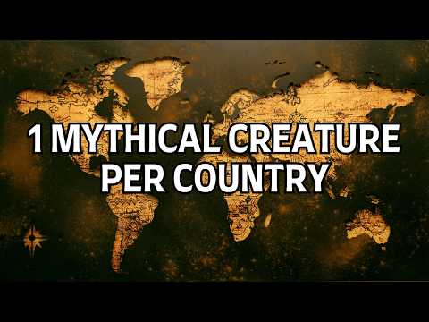 One Mythical Creature from EVERY Country on Earth