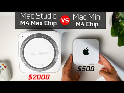 Apple Mac Studio M4 Max Vs Mac Mini M4 - Full Comparison