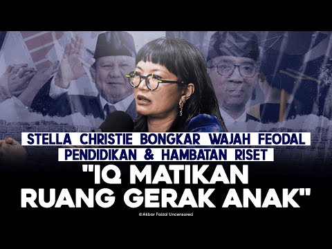 STELLA CHRISTIE BONGKAR WAJAH FEODAL PENDIDIKAN & HAMBATAN RISET. "IQ MATIKAN RUANG GERAK ANAK"