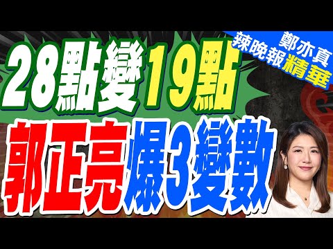 美烏又整了份"19點和平計劃" "跟之前方案幾乎沒有相似之處"?俄烏終戰方案 川普:或許要有好事發生?｜28點變19點 郭正亮爆變數｜郭正亮.蔡正元.帥化民深度剖析?【鄭亦真辣晚報】精華版