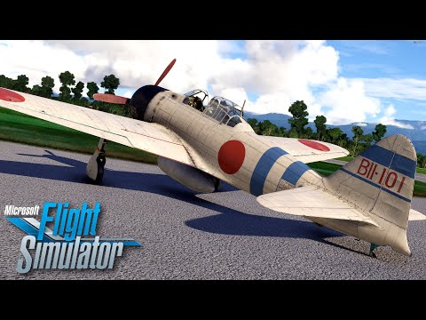 Aeroplane Heaven Mitsubishi Zero A6M-2 - First Look Review! - MSFS 2020.