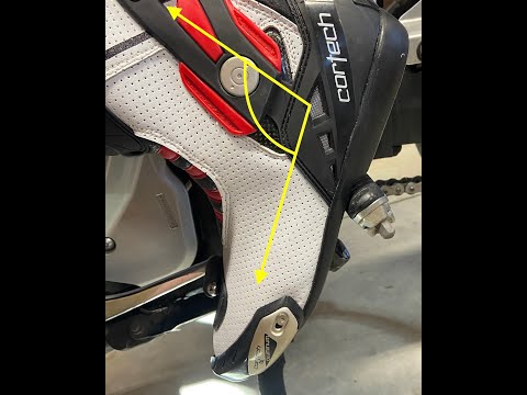 How to review shifter angle and shoe size, then optimize or assess if different parts are required.