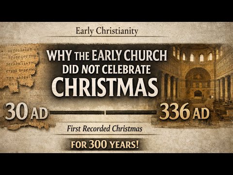Why the Early Church Did Not Celebrate Christmas | 300 Years of No Christmas History Documentary