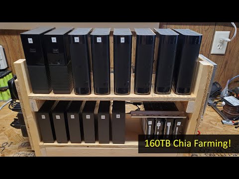 Building a 160TB Chia Coin Farmer on Raspberry Pi 4