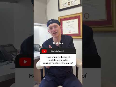 Does Peptide Sermorelin Cause Hair Loss?