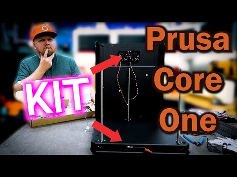 Everything you need to know about the kit, first look and problems on the Prusa Core One.